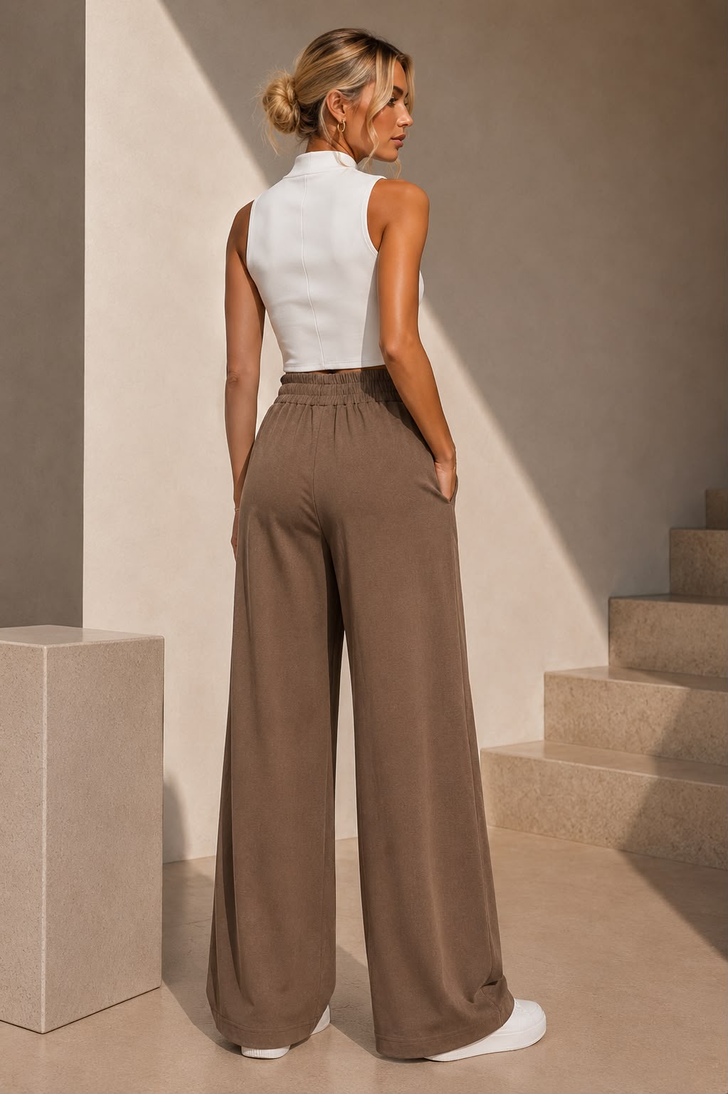 Valyenne Hose mit weitem Bein